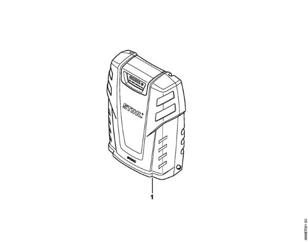 Baterias (AK, AP, AR, AS, PS) AR 1000 Numero da máquina da marca Stihl
