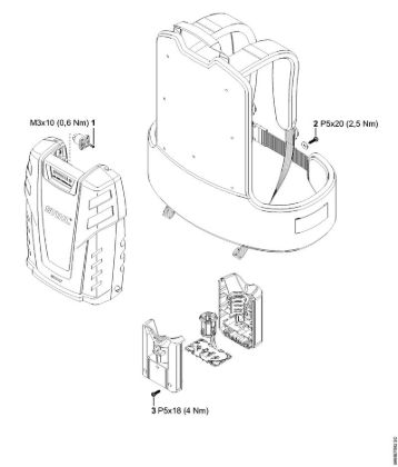 Baterias (AK, AP, AR, AS, PS) AR 2000 Binários de aperto da marca Stihl