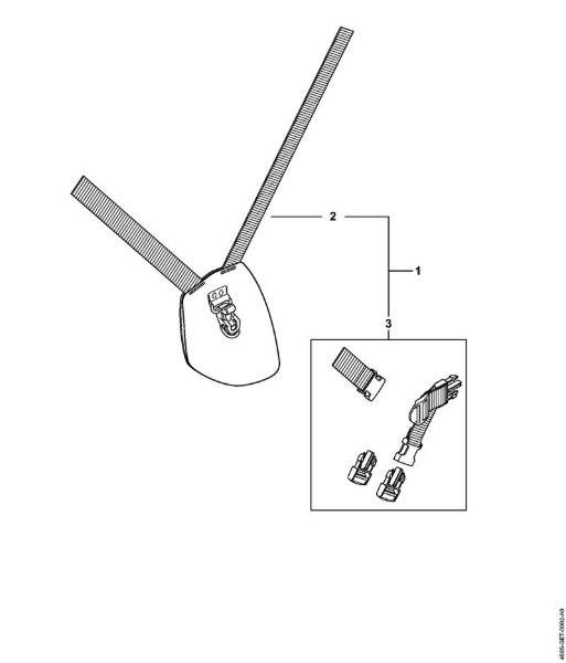 Baterias (AK, AP, AR, AS, PS) AR 3000 Acessórios especiais da marca Stihl