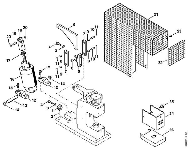 NG 3 NG 3 Dispositivo para tirar rebites NG 3 da marca Stihl