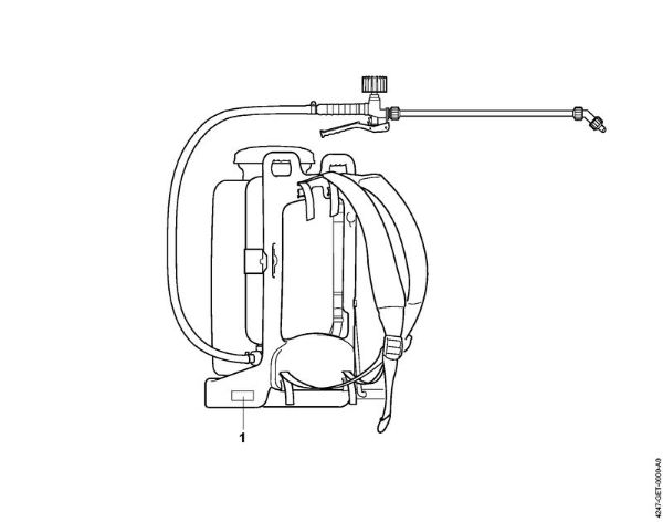 Aparelhos de injecção (SG) SG 20 Numero da máquina da marca Stihl