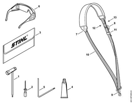 Aparelhos especiais (PC, SP, MC) SP 81 Ferramentas, Acessórios especiais da marca Stihl