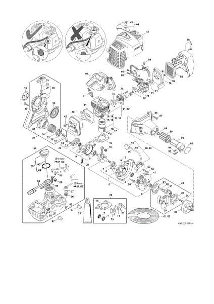 Imagem de Mecanismo propulsor da Numero da máquina 517062976 SP 92 C-E