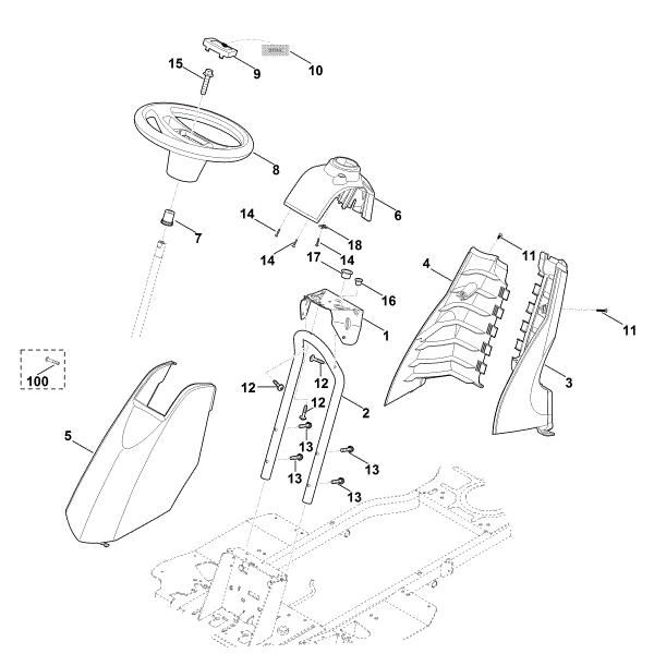 Imagem de B - Painel de instrumentos RT 4082.0