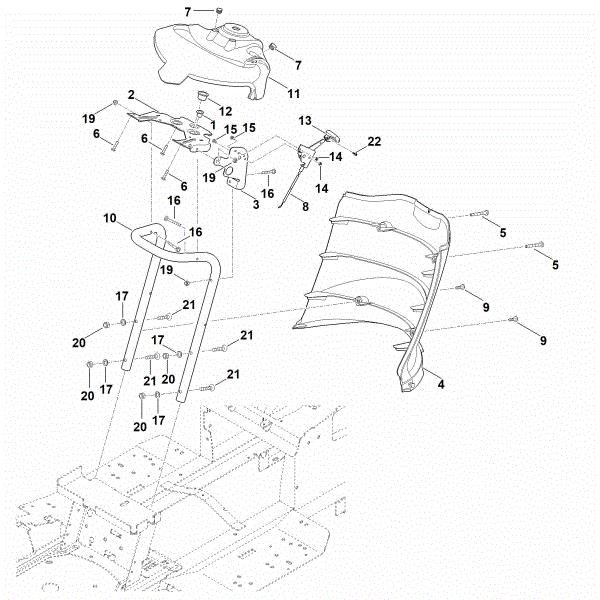 Imagem de B - Painel de instrumentos RT 4097.1 SX