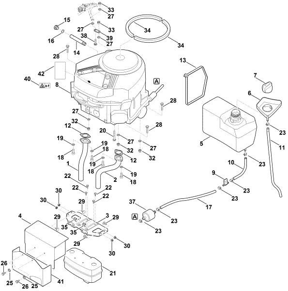 Imagem de H - Motor, depósito RT 5097.0 Z
