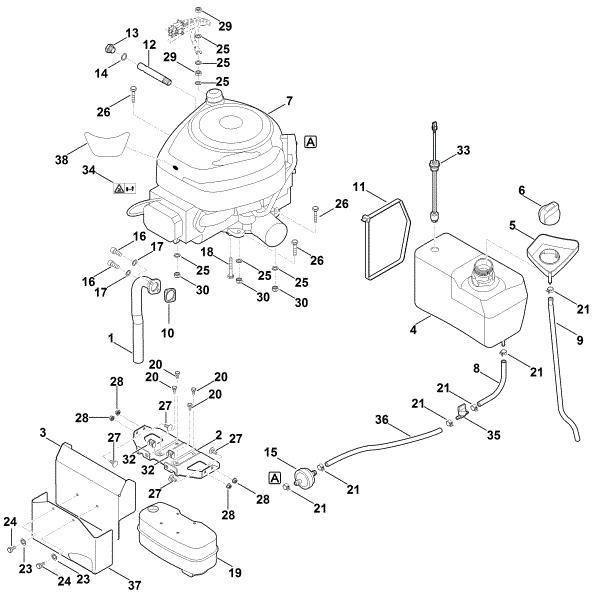 Imagem de H - Motor, depósito RT 6112.0 C