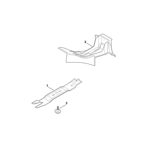 Imagem de A - Kit de mulching AMK 039.0