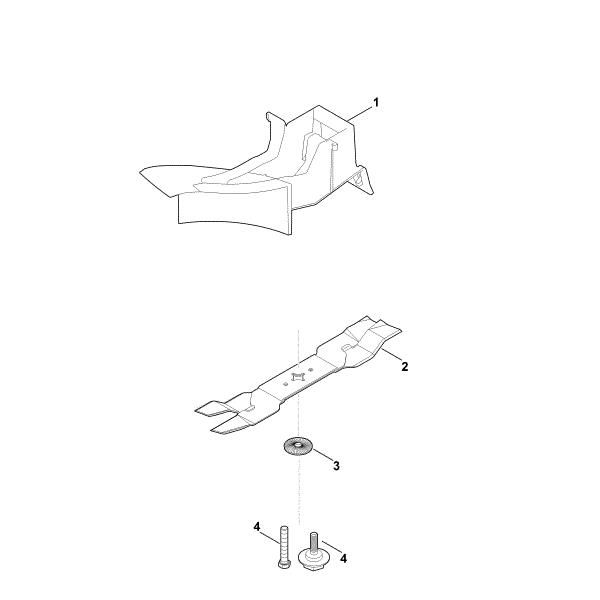 Imagem de A - Kit de mulching AMK 043.0