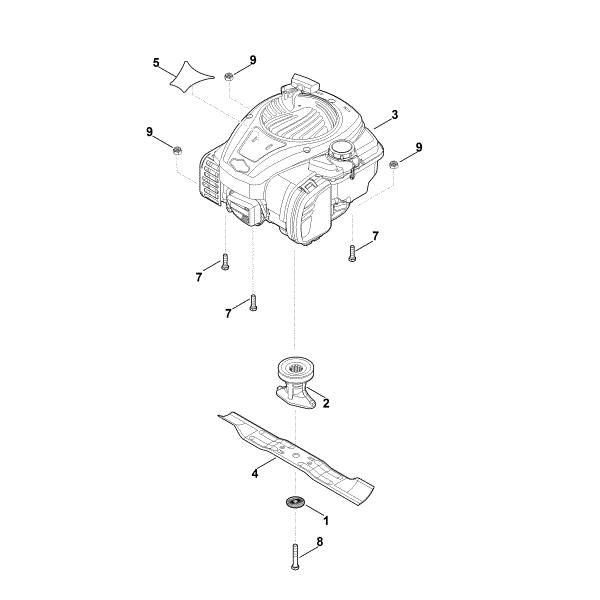 Imagem de D - Motor, lamina RM 248.0 T