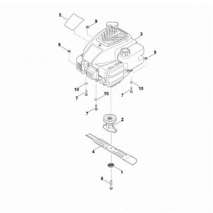 Imagem de D - Motor, lamina RM 253.1