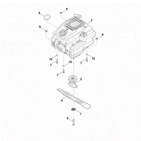 Imagem de D - Motor, lamina RM 253.2