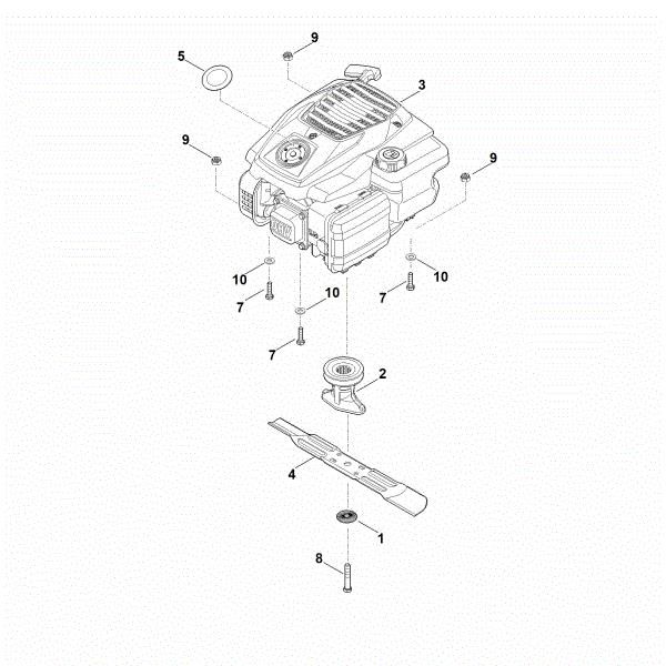 Imagem de D - Motor, lamina RM 253.2 T