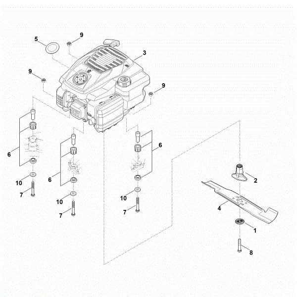 Imagem de D - Motor, lamina RM 443.1