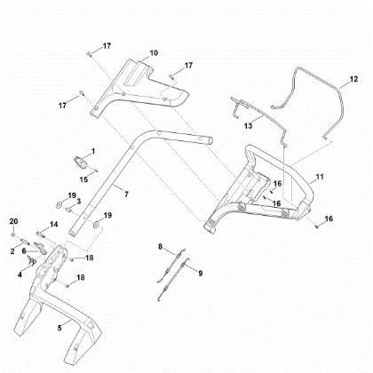 Imagem de A - Guiador RM 448.1 TC