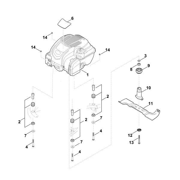 Imagem de F - Motor, lamina RM 545.0 V