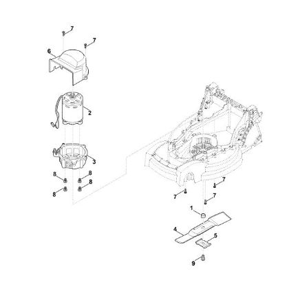 Imagem de D - Motor, lamina RMA 235.0