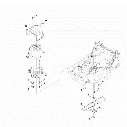Imagem de D - Motor, lamina RMA 235.1