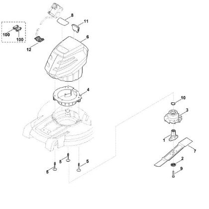 Imagem de D - Motor, lamina RMA 443.0 C