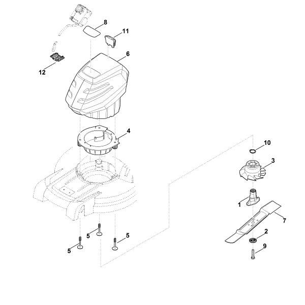 Imagem de D - Motor, lamina RMA 443.1 C