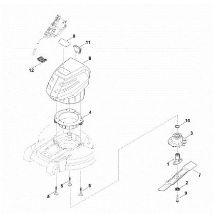 Imagem de D - Motor, lamina RMA 443.2