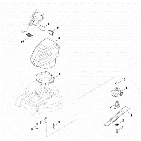 Imagem de D - Motor, lamina RMA 443.2 C