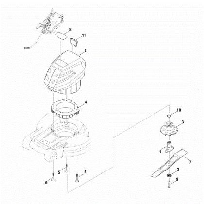 Imagem de D - Motor, lamina RMA 448.2 VC