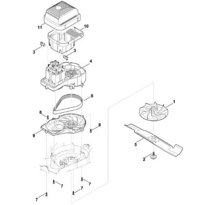Imagem de D - Motor, lamina RME 443.0 C