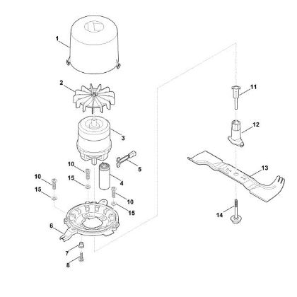 Imagem de E - Motor, lamina RME 545.0 C