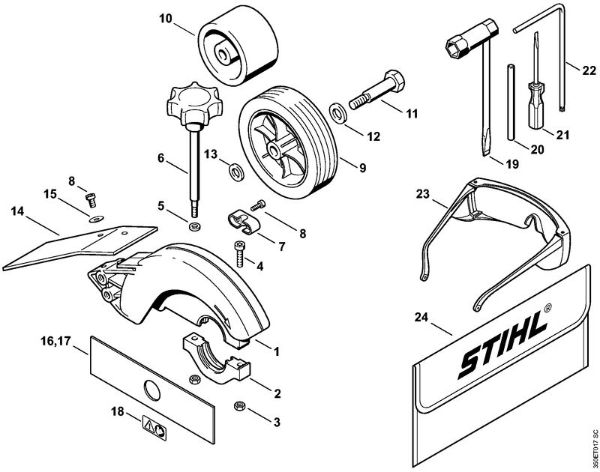 FC 44 FC 44 Protecção, Herramientas, Accesorios especials da marca Stihl