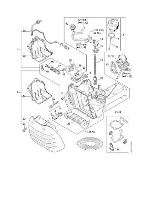 Imagem de Caixa do tanque TS 410