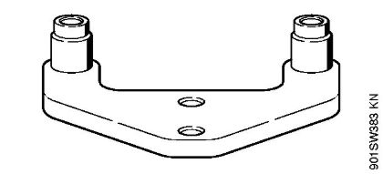 Cortadores de ferro e pedra (TS) TS 410 Placa tensora da marca Stihl