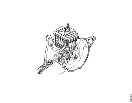 Cortadores de ferro e pedra (TS) TS 410-A Numero da máquina da marca Stihl
