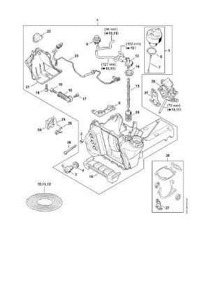 Imagem de Caixa do tanque TS 440-A