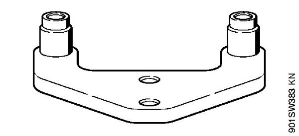Cortadores de ferro e pedra (TS) TS 440-A Placa tensora da marca Stihl
