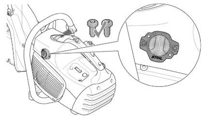 Cortadores de ferro e pedra (TS) TS 440-A Smart Connector da marca Stihl