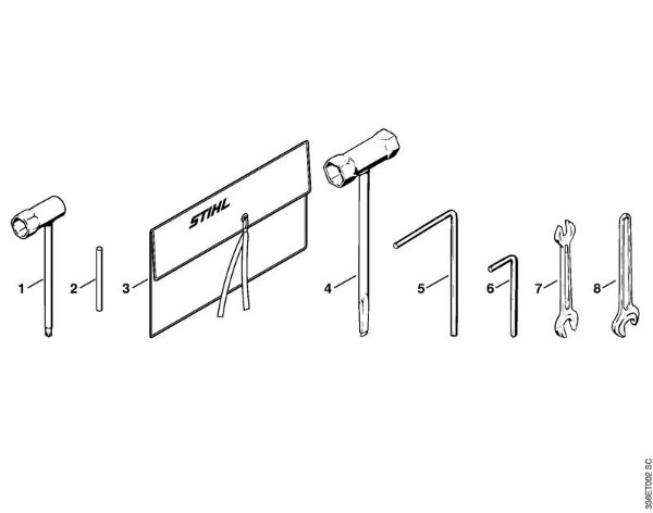 Cortadores de ferro e pedra (TS) TS 510 Ferramentas da marca Stihl