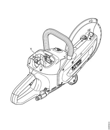 Cortadores de ferro e pedra a bateria (TSA) TSA 230 Numero da máquina da marca Stihl