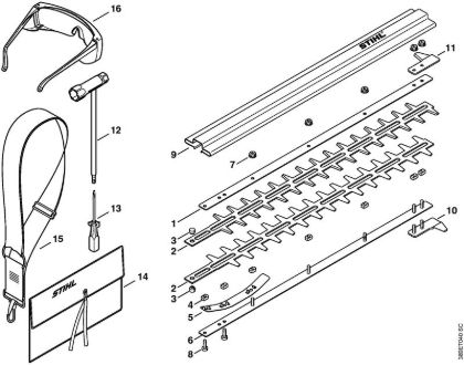 Cortadores de sebes (HL) HL 75 Lamina, Ferramentas da marca Stihl