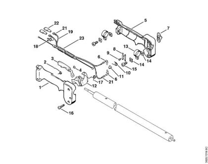 Cortadores de sebes (HL) HL 75 K Cabo da mão   X 36 959 794 (37.1997) da marca Stihl