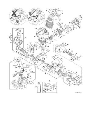 Imagem de Mecanismo propulsor até a Numero da máquina 514399784 HL 91 KC-E