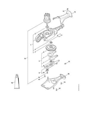 Imagem de Engrenagem, Motor eléctrico HLA 65