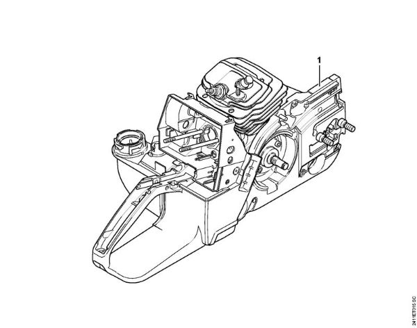 GS 461 GS 461 Numero da máquina da marca Stihl