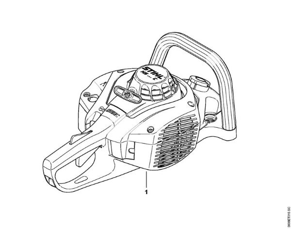Corta-sebes (HS) HS 46 C-E Numero da máquina da marca Stihl