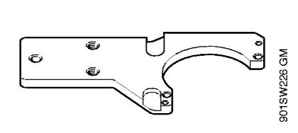 Corta-sebes (HS) HS 61 Placa tensora da marca Stihl