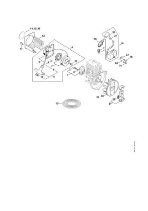 Imagem de Dispositivo de arranque, Sistema de ignição HS 80