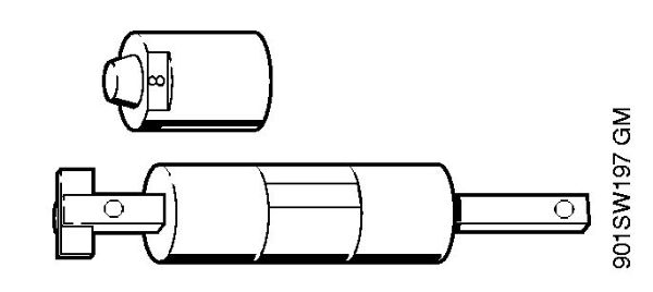 Corta-sebes (HS) HS 81 RC-E Ferramenta de montagem 8 da marca Stihl