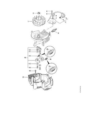 Imagem de Sistema de ignição, Embreagem HS 81 TC-E