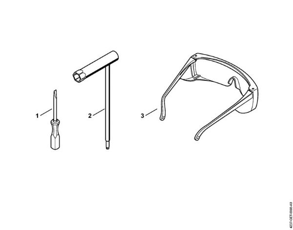 Corta-sebes (HS) HS 82 RC-E Ferramentas, Acessórios especiais da marca Stihl