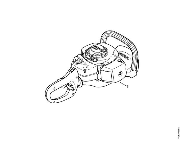 Corta-sebes (HS) HS 86 T Numero da máquina da marca Stihl